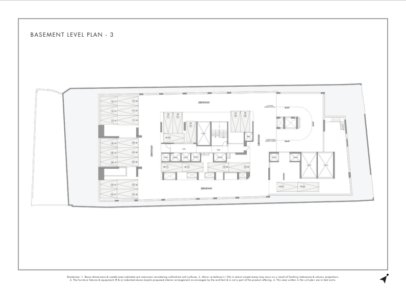 2nd Basement Floor Plan