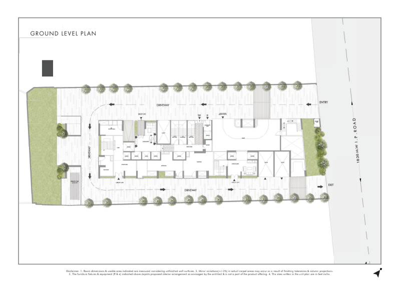 2nd Podium Floor Plan